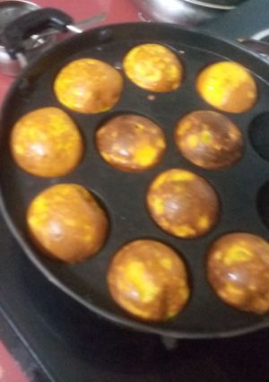 A picture of Besan ke appe.