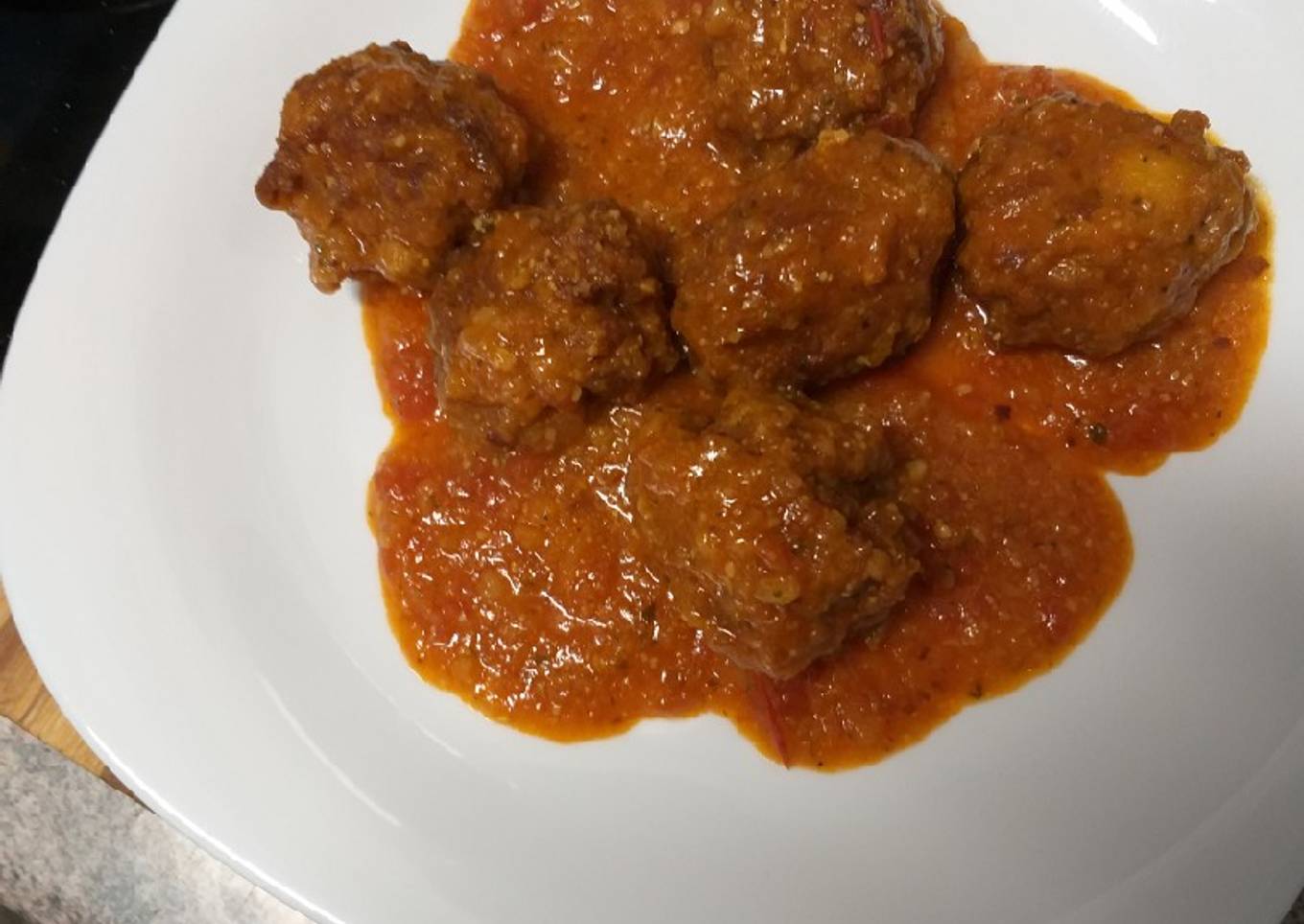 Albóndigas en salsa