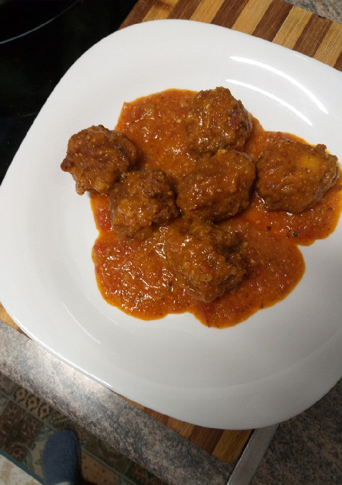 Una foto de Albóndigas en salsa