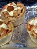 Quiches con Pollo, Salchicha, Queso🍗🥖🧀