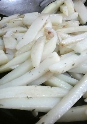 Una foto de Papas sancochadas
