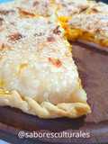 Tarta de calabaza 🎃, choclo 🌽 y queso 🧀