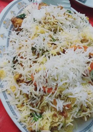 A picture of Dum biryani.