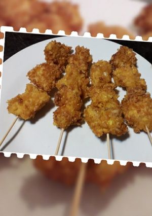Una foto de Pinches de pollo crocante 🍗