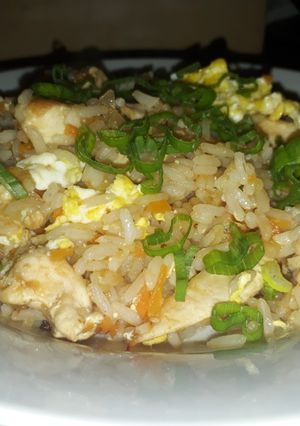 Una foto de Arroz frito o arroz chino