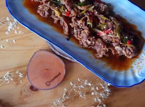 Foto resep 122. Slice Beef Saos Pedas ala Korea (Slice beef Gochujang)