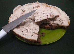Una foto de Torta oreo c/ choco blanco