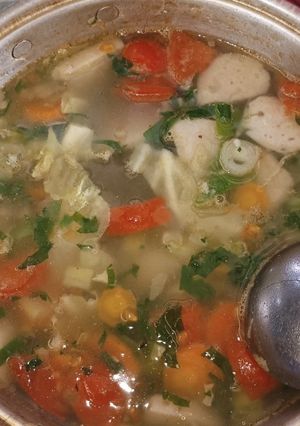Foto resep Sup kaki ayam sederhana