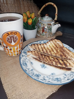 Foto resep Roti Panggang Coklat