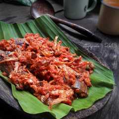 รูปของ Sambel Teri Terong