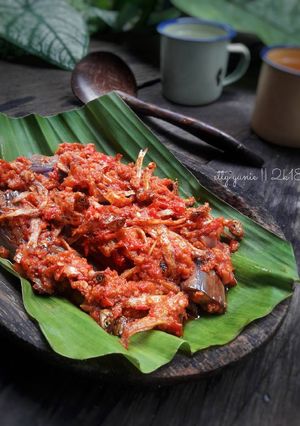 Foto resep Sambel Teri Terong