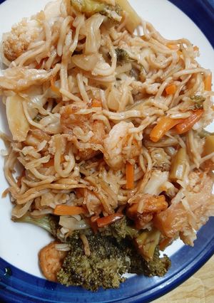 Φωτογραφία της συνταγής Noodles με λαχανικά