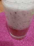Jugo de melón y arándanos