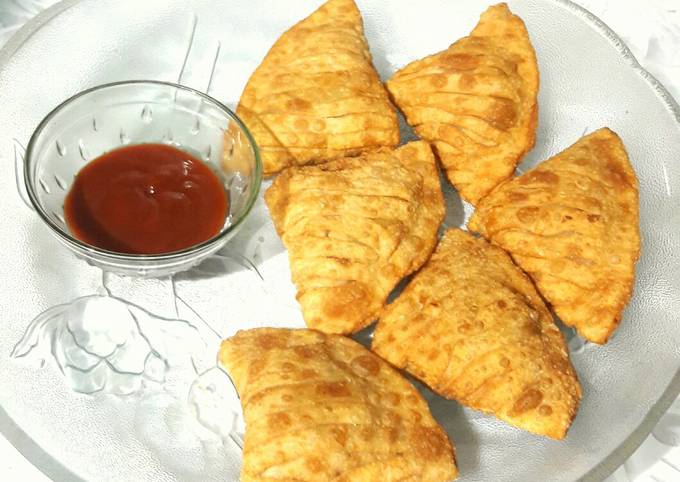 Striped Veggie Samosa