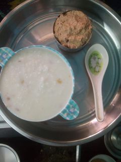 தேங்காய் பால் பூண்டு கஞ்சி செய்முறை முக்கிய புகைப்படம்