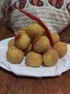 Foto resep Nasi kepal keju