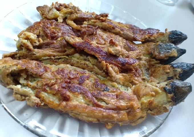 Tortang Talong(Eggplant Omelette)