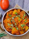 Sindhi Bhae Patata (Lotus Root and Potato Curry or Sabzi)