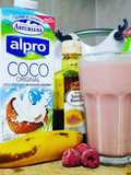 Smoothie con leche de coco