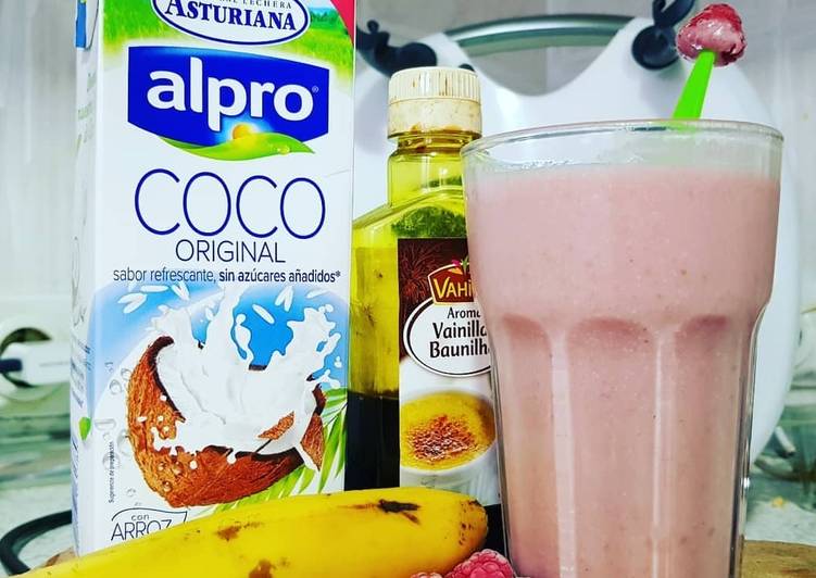Smoothie con leche de coco