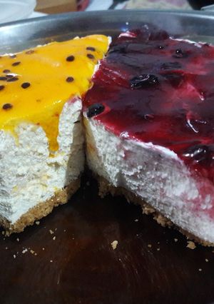 Una foto de Cheesecake en 2 PASOS