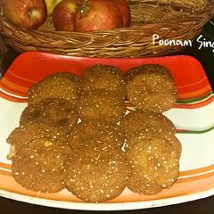 A picture of Bajre ki tikki.