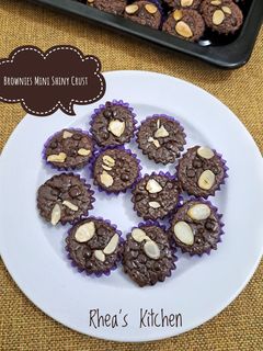 Foto resep Brownies Mini Shiny Crust