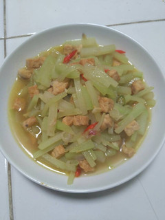 Foto resep Labu siam tempe