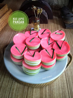 Foto resep Kue Lapis Pandan