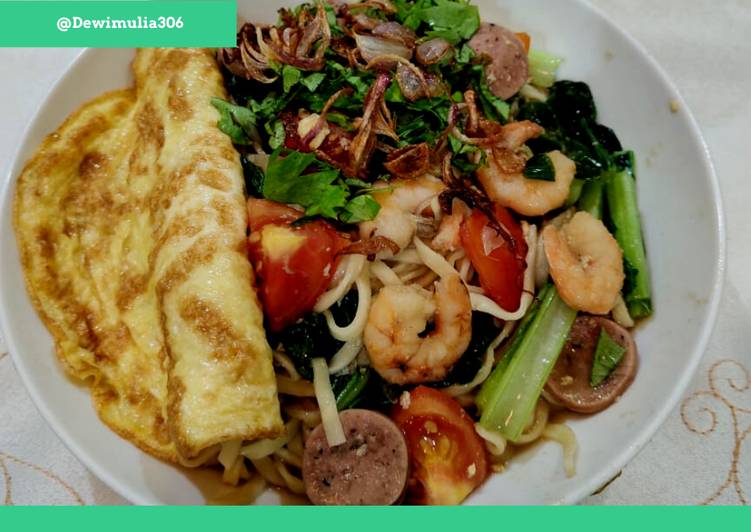 Resep Bakmi Jawa Rebus (GODOG) Yogyakarta yang Enak