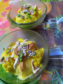 मैंगो आइसक्रीम (Mango Icecream recipe in hindi) रेसिपी मुख्य फोटो