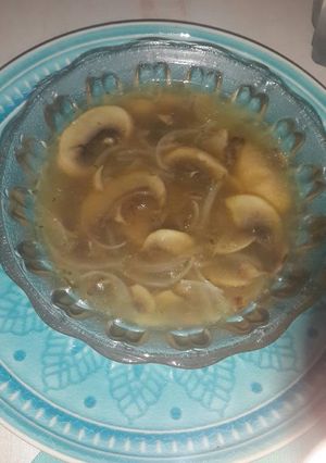 صورة لوصفة شوربه ماشروم