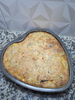 Una foto de Tortilla de berenjena 🍆