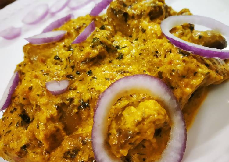 Recipe of Speedy Mushroom butter masala