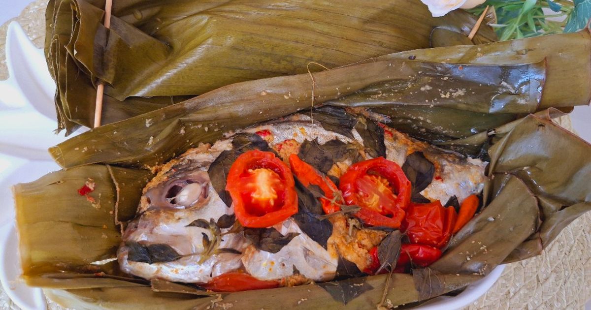 Pepes ikan cepak