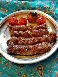 عکسی از دستور کباب کوبیده