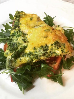 Foto de Fritata de brócolos e queijo feta