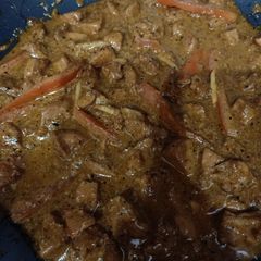 Chicken jalfrezi A picture of Chicken jalfrezi.
