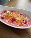 Smoothie Bowl de Frambuesa con Mermelada Mel's Mango-Maracuyá