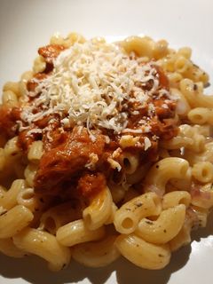 Foto resep Makaroni Aglio Olio Saus Tuna Pedas Sederhana