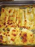 Cannelloni di spinaci e ricotta bianchi