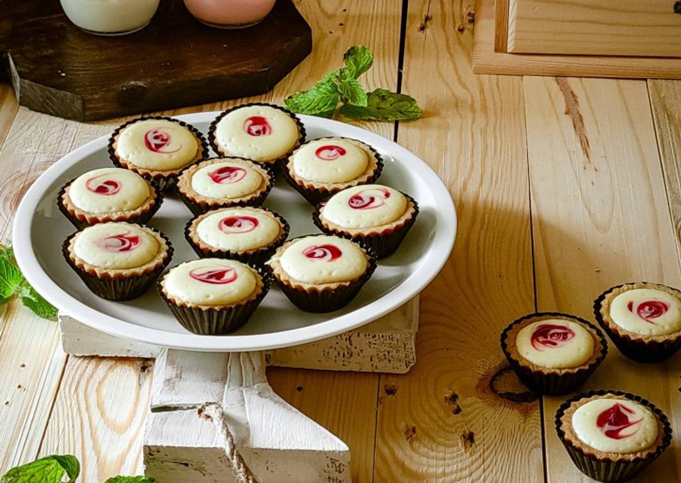 Blueberry cheesecake