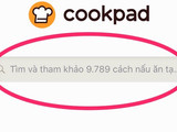Cách tìm công thức trên Cookpad