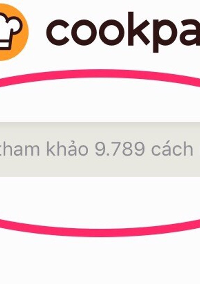 Hình của món Cách tìm công thức trên Cookpad.