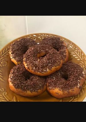Foto resep 🍩 Donat porsi 2 orang (takaran sendok) 🍩 🤭