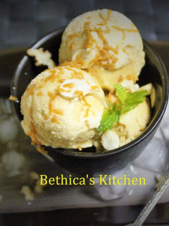 A picture of Date Palm Jaggery Ice Cream.