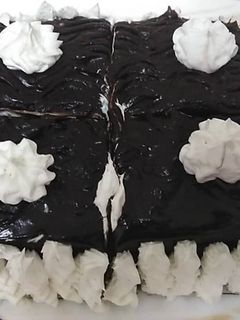 صورة لوصفة كيكة بدون فرن