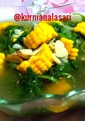 Foto resep Sayur bayam jagung