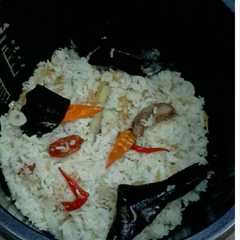 รูปของ nasi liwet teri medan