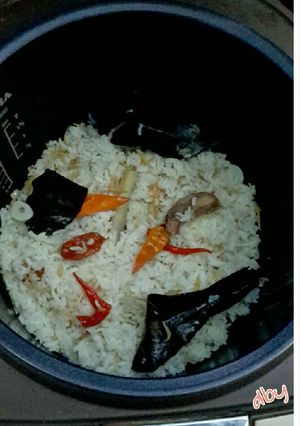 Foto resep nasi liwet teri medan